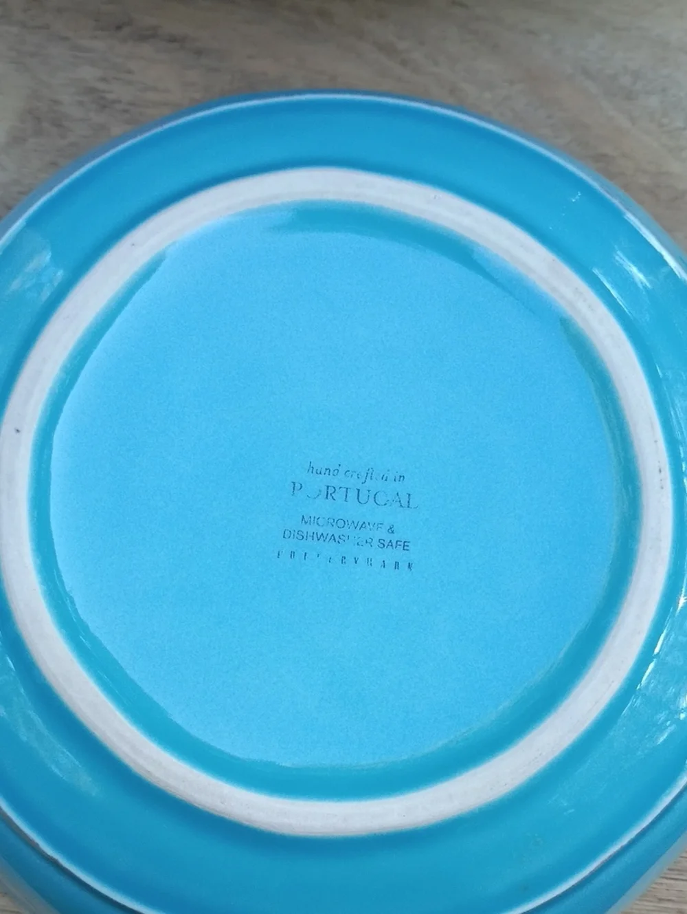 PB Turquoise Cambria Soup Bowl